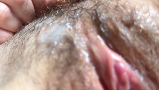 Wet and Hairy. Close-up