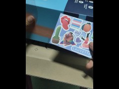 Unboxing 9Inch Dildo from Lauvette