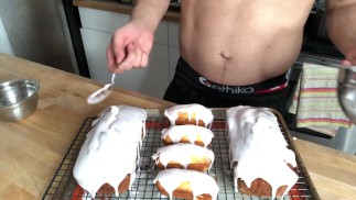 Gâteau à la lavande