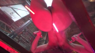 Sexy Dance Zoom Pussy Gorgeous Girl Performing An Erotic Sensual Solo On The Glass Floor