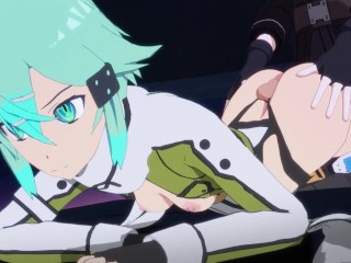 Трахаю задницу Синон