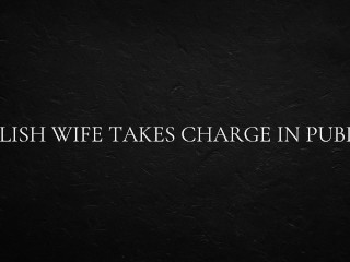 Polish Wife Takes Charge in Public