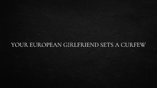 Твоя европейская подруга устанавливает комендантский час