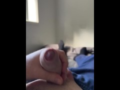 Having a solo wank