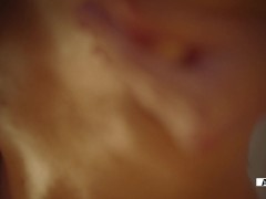Oiled Up and On My Knees. An Intimate Fingering POV to Creamy Orgasm 💦