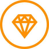 Fan Only Icon Orange